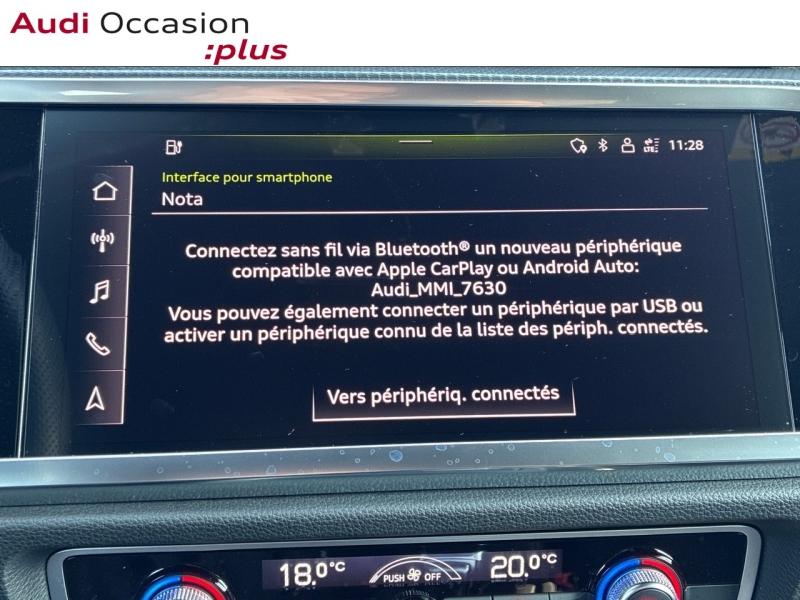 Voitures occasions Audi Q3 Sportback S line Clermont-Ferrand