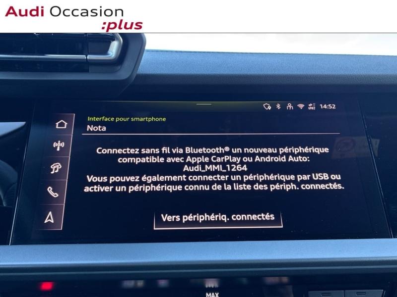 Voitures occasions Audi A3 Sportback S line Clermont-Ferrand