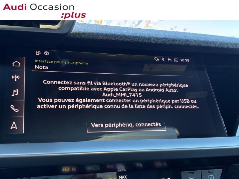 Voitures occasions Audi A3 Sportback S line Clermont-Ferrand