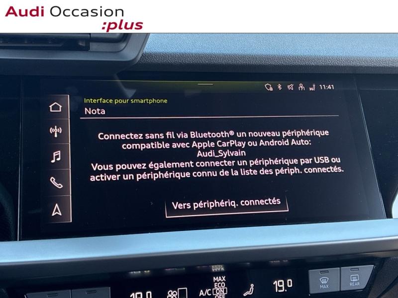 Voitures occasions Audi A3 Sportback S line Clermont-Ferrand