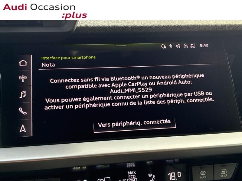 Voitures occasions Audi A3 Sportback S line Clermont-Ferrand