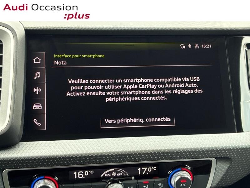 Voitures occasions Audi A1 Sportback Advanced Clermont-Ferrand