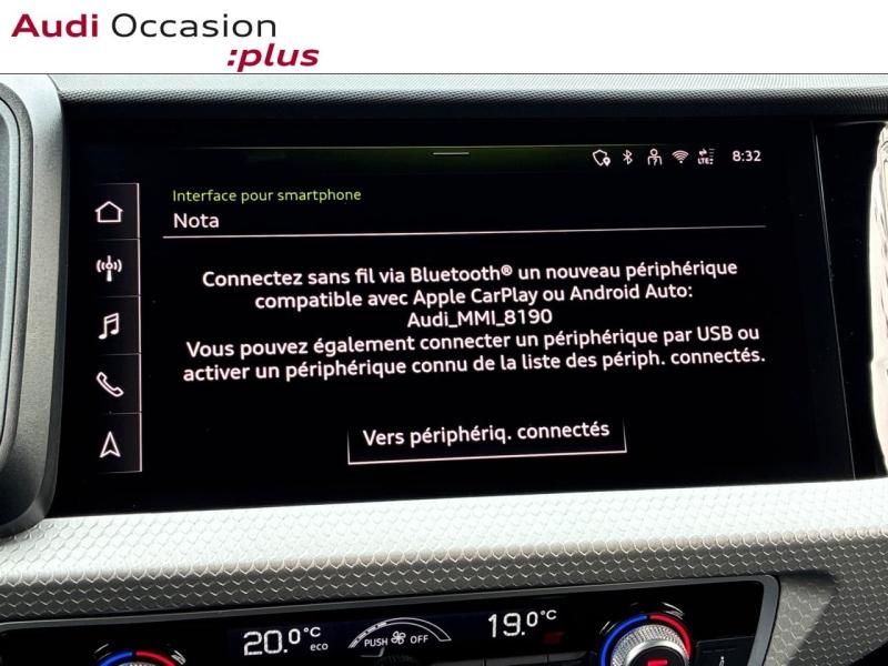 Voitures occasions Audi A1 Sportback S line Clermont-Ferrand