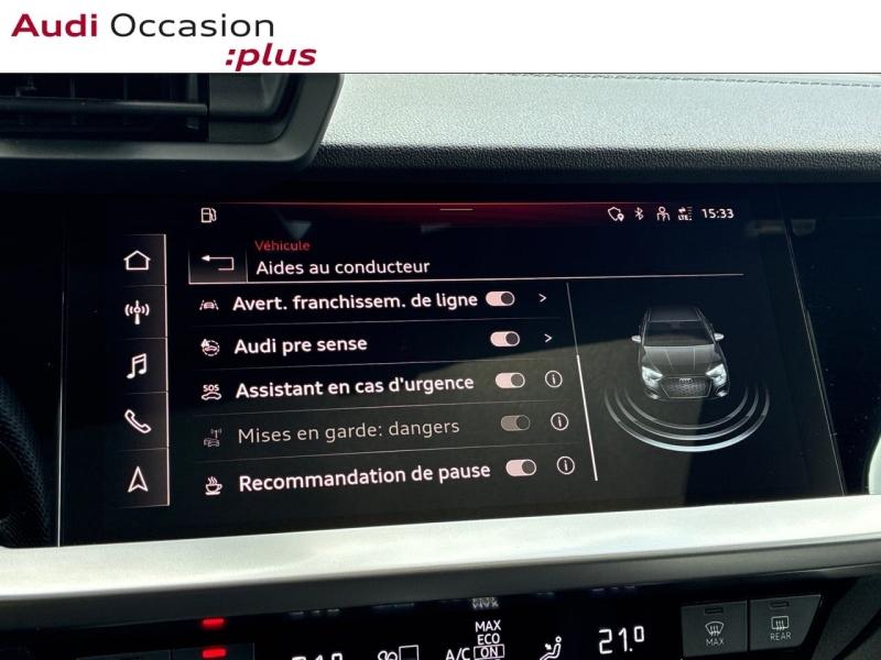 Voitures occasions Audi A3 Berline S line Clermont-Ferrand