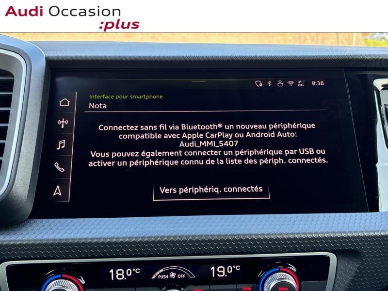 Voitures occasions Audi A1 Sportback Design Clermont-Ferrand