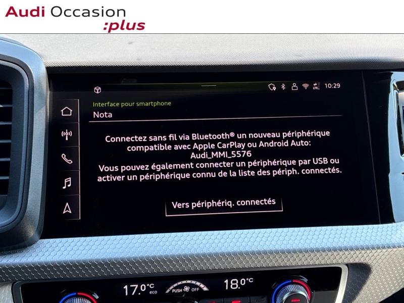 Voitures occasions Audi A1 Sportback S line plus Clermont-Ferrand