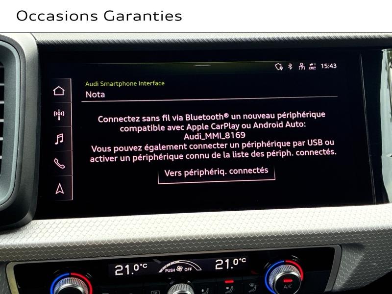 Voitures occasions Audi A1 Sportback S line Clermont-Ferrand