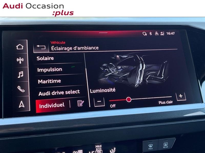 Voitures occasions Audi Q4 Sportback e-tron S line Clermont-Ferrand