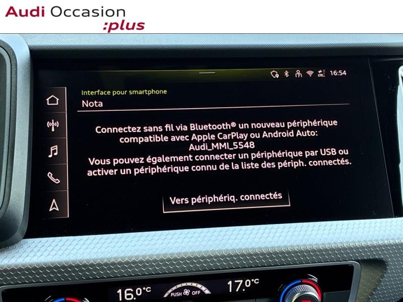 Voitures occasions Audi A1 Sportback S line Clermont-Ferrand