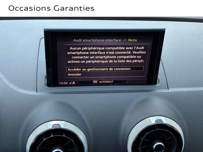 Voitures occasions Audi A3 Sportback S line Clermont-Ferrand