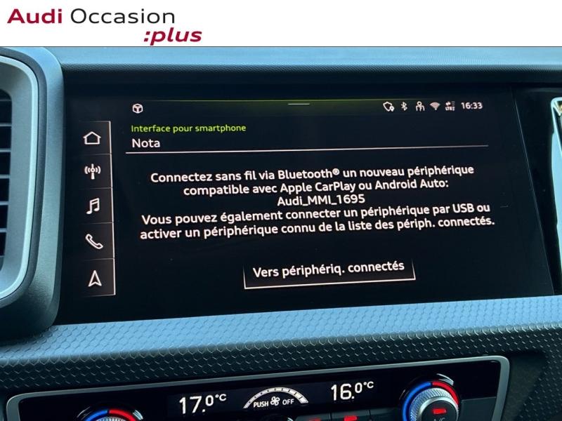 Voitures occasions Audi A1 Sportback Design Clermont-Ferrand