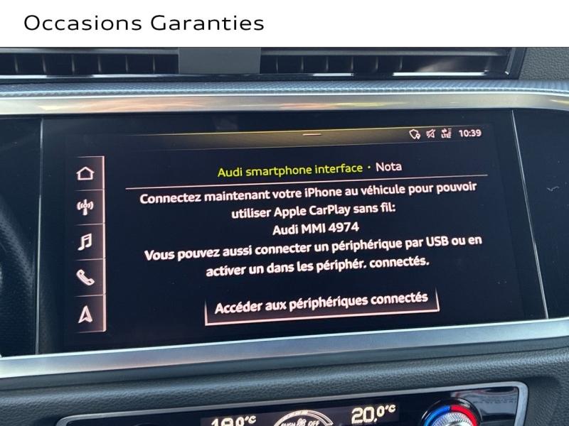 Voitures occasions Audi Q3 Sportback S Edition Clermont-Ferrand