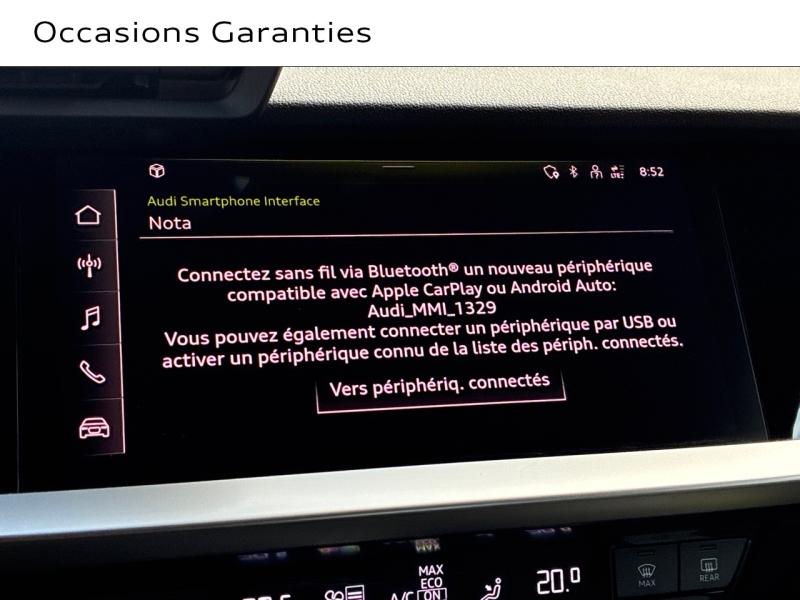 Voitures occasions Audi A3 Sportback Design Clermont-Ferrand