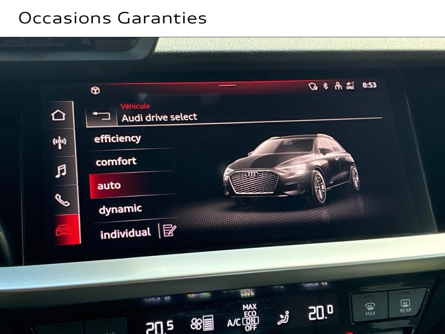 Voitures occasions Audi A3 Sportback Design Clermont-Ferrand
