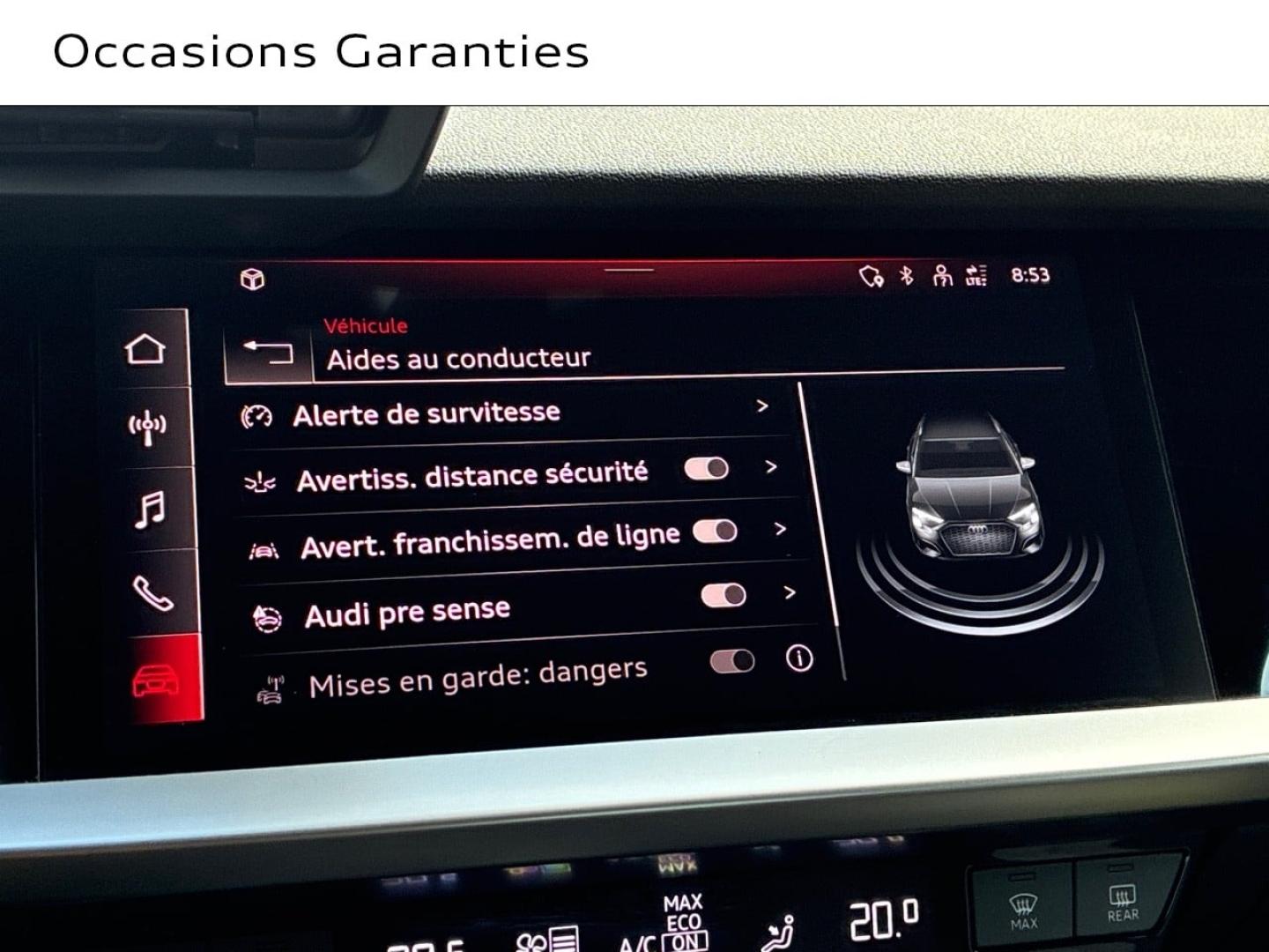 Voitures occasions Audi A3 Sportback Design Clermont-Ferrand