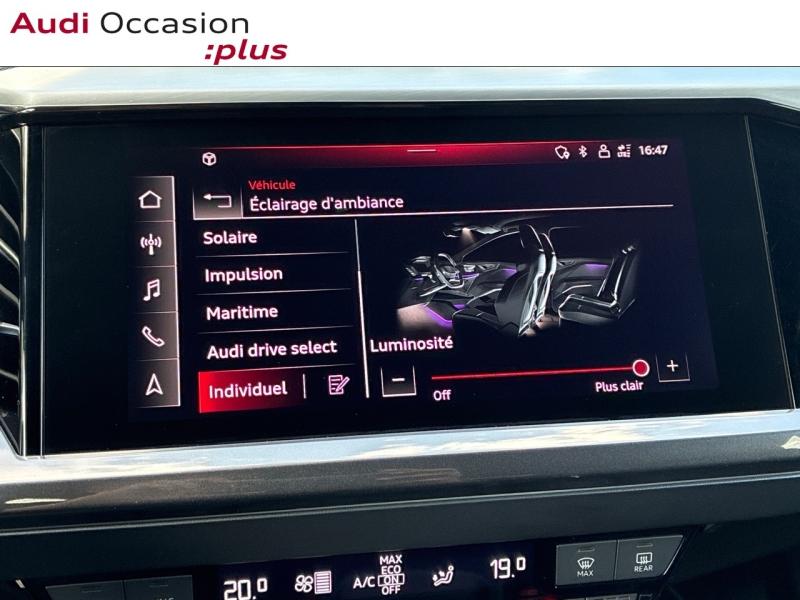 Voitures occasions Audi Q4 Sportback e-tron S line Clermont-Ferrand