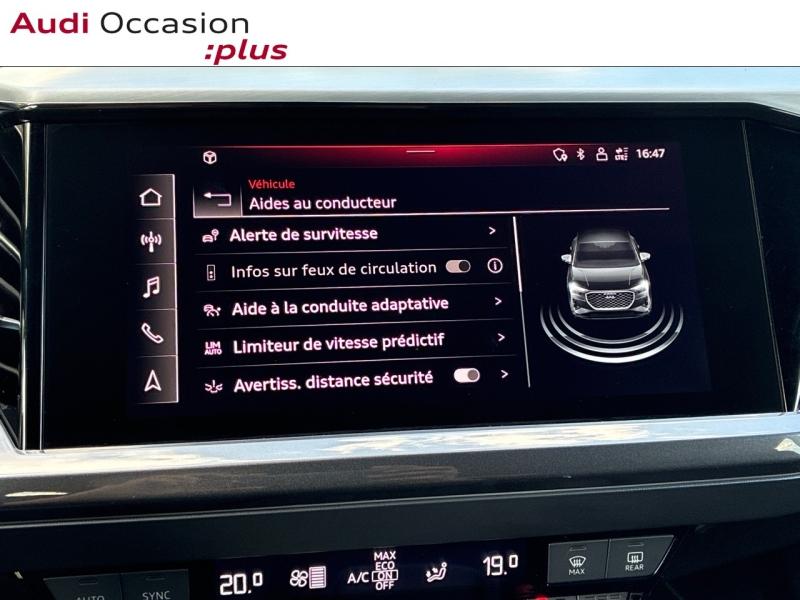 Voitures occasions Audi Q4 Sportback e-tron S line Clermont-Ferrand