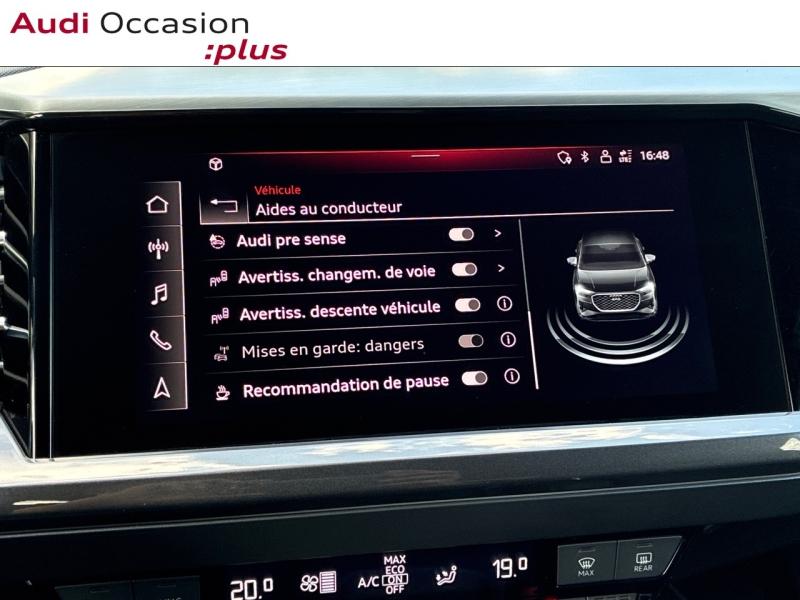 Voitures occasions Audi Q4 Sportback e-tron S line Clermont-Ferrand