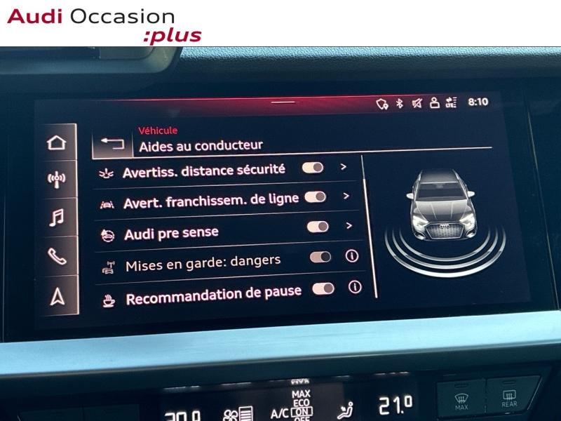 Voitures occasions Audi A3 Sportback S line Clermont-Ferrand