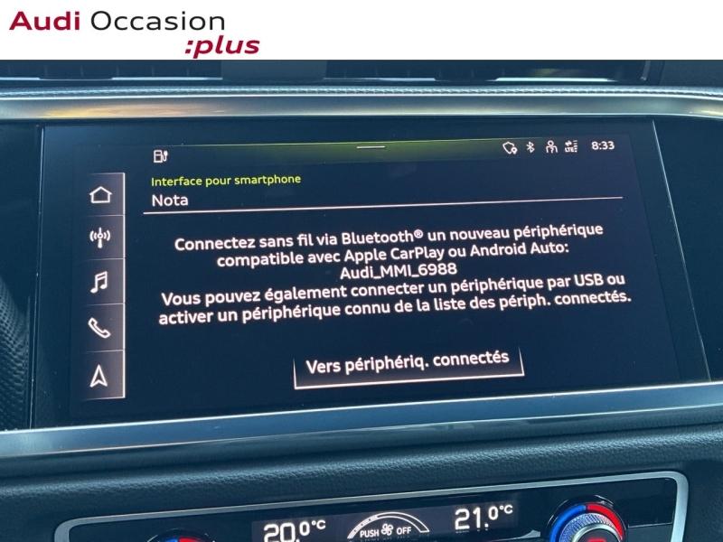 Voitures occasions Audi Q3 Sportback S line Clermont-Ferrand