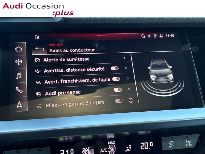 Voitures occasions Audi A3 Sportback S line Clermont-Ferrand