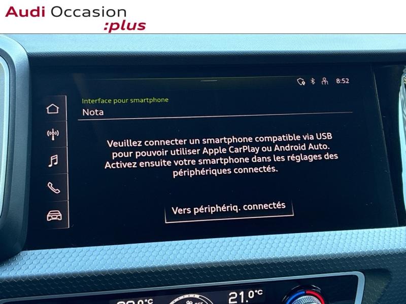 Voitures occasions Audi A1 Sportback Advanced Clermont-Ferrand