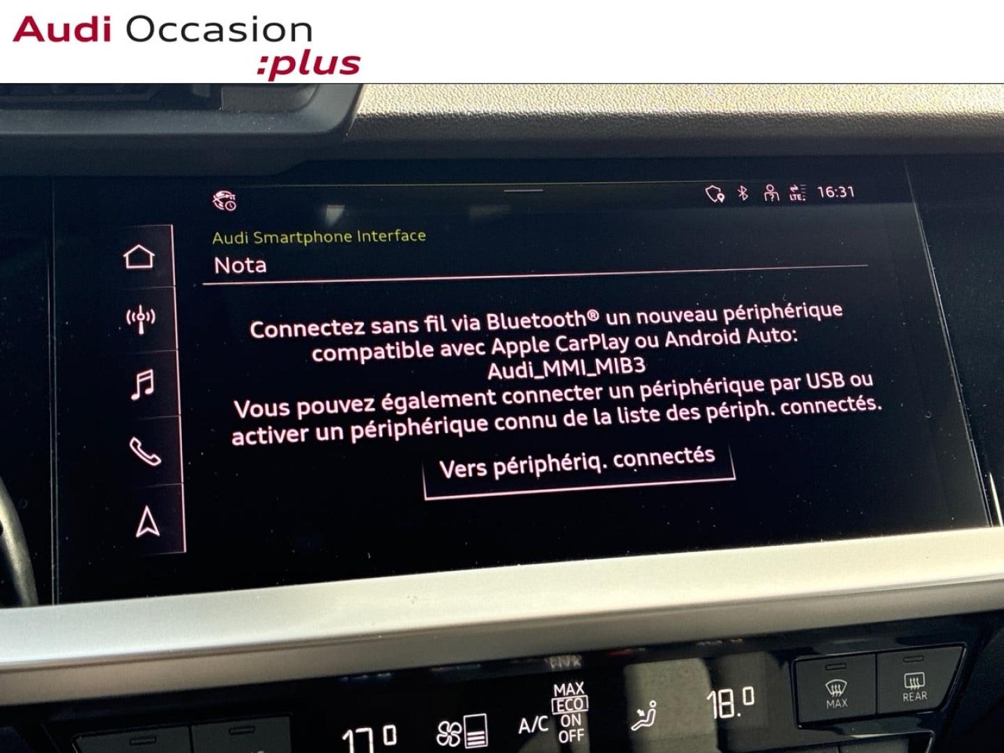 Voitures occasions Audi A3 Berline Design Clermont-Ferrand