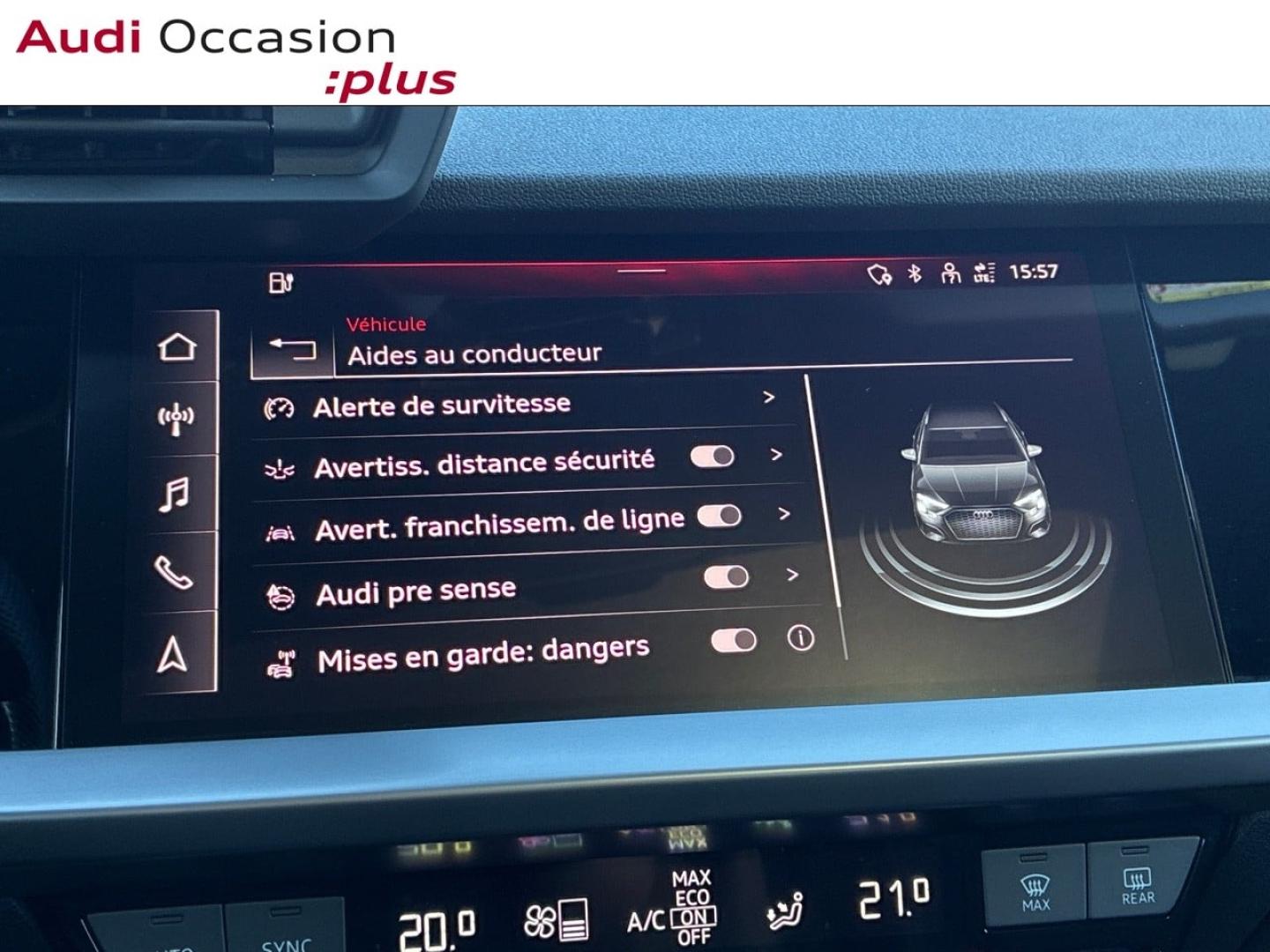 Voitures occasions Audi A3 Sportback S line Clermont-Ferrand