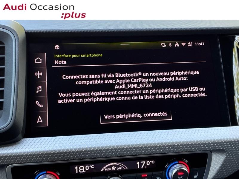 Voitures occasions Audi A1 Sportback S line Clermont-Ferrand