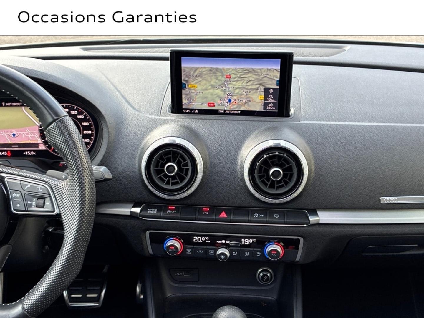 Voitures occasions Audi A3 Sportback S line Plus Clermont-Ferrand