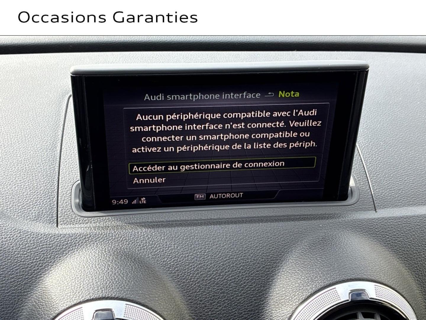 Voitures occasions Audi A3 Sportback S line Plus Clermont-Ferrand