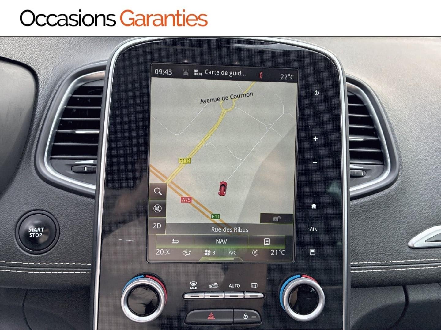 Voitures occasions RENAULT SCENIC Intens Clermont-Ferrand