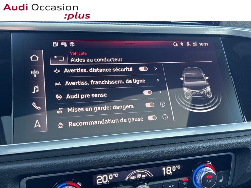 Voitures occasions Audi Q3 Sportback S line Clermont-Ferrand