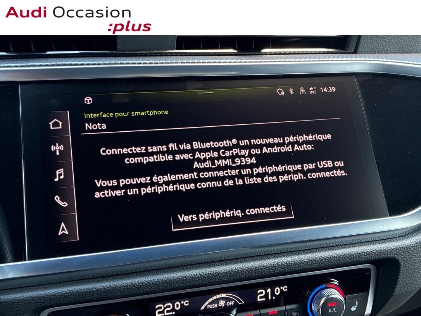 Voitures occasions Audi Q3 Sportback S line Clermont-Ferrand