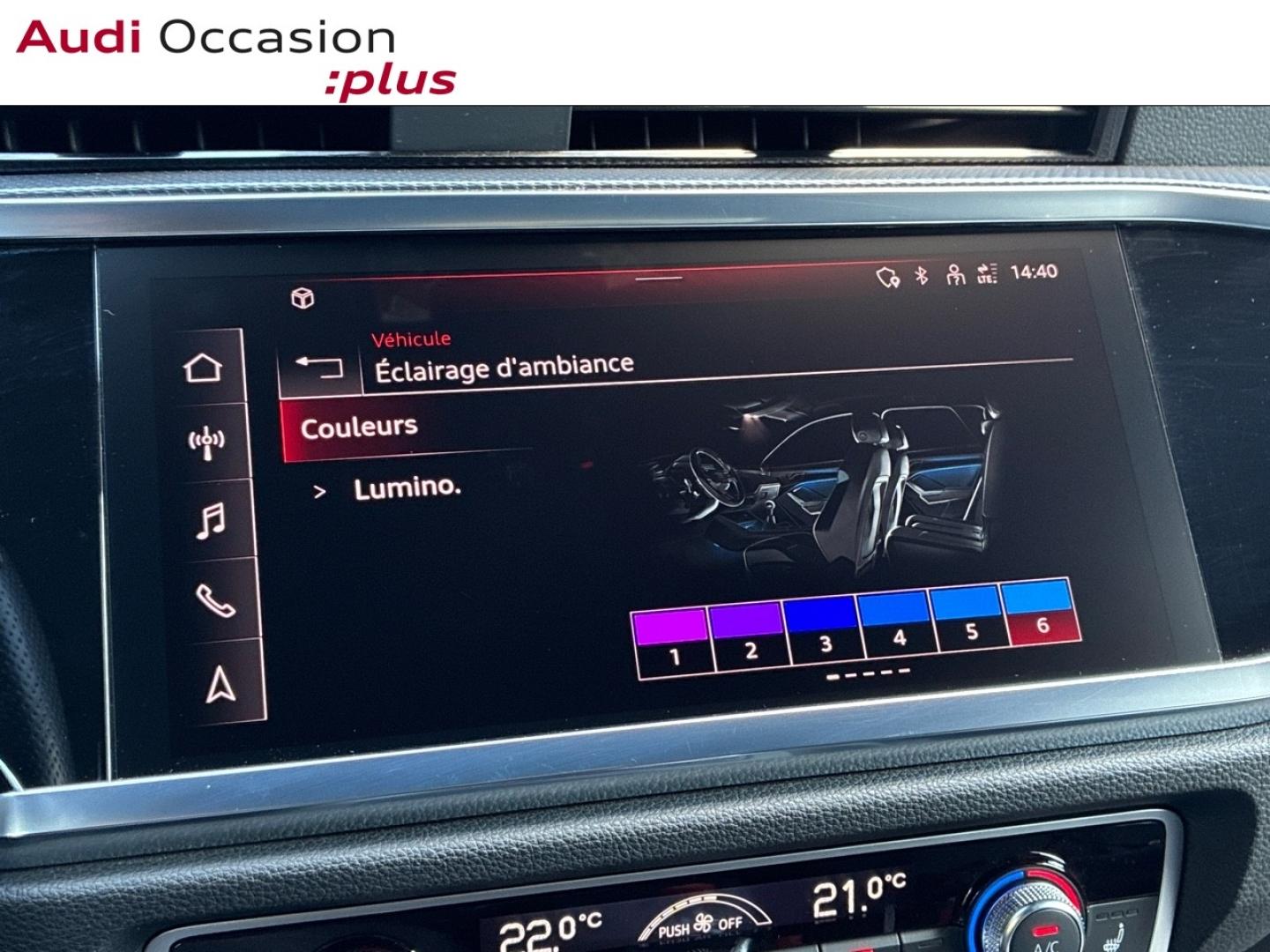 Voitures occasions Audi Q3 Sportback S line Clermont-Ferrand