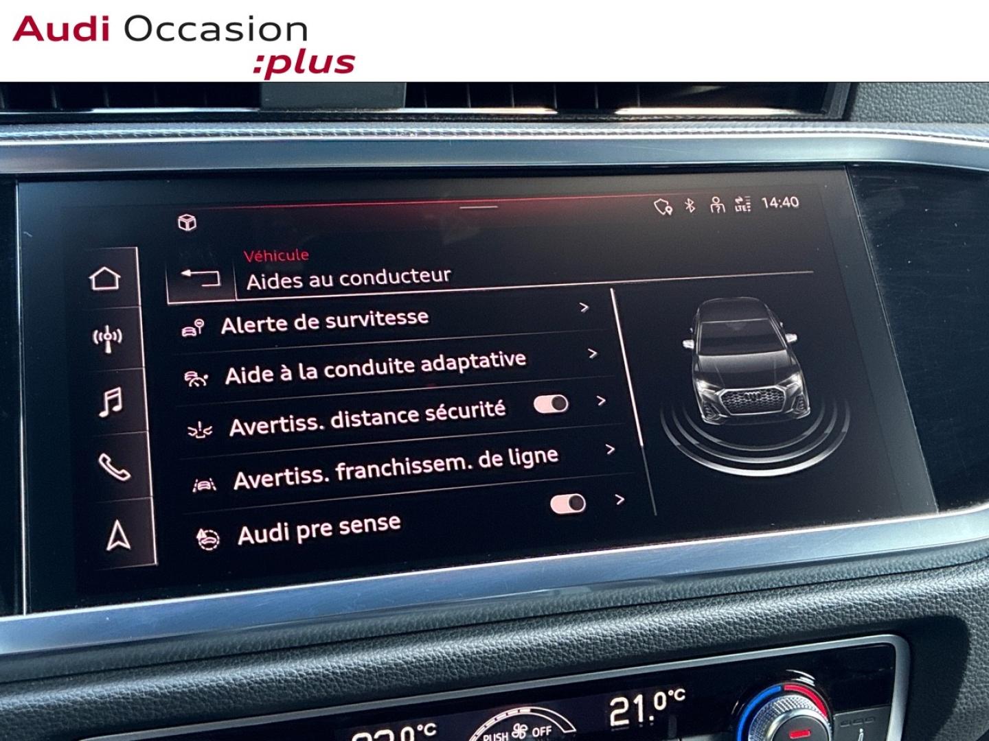 Voitures occasions Audi Q3 Sportback S line Clermont-Ferrand