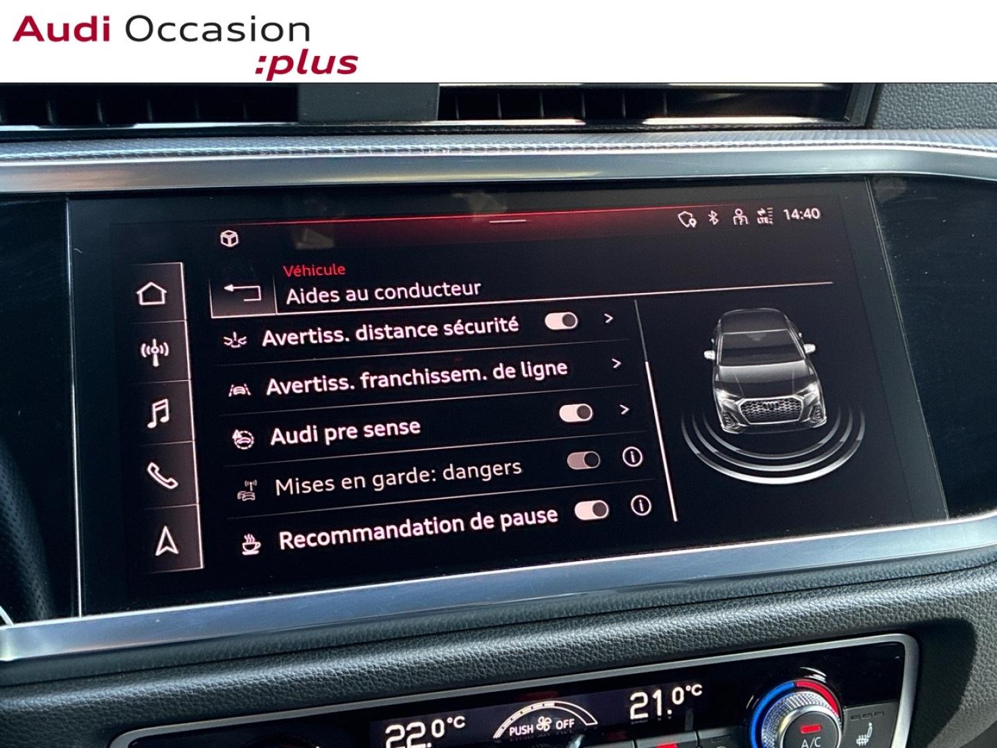 Voitures occasions Audi Q3 Sportback S line Clermont-Ferrand