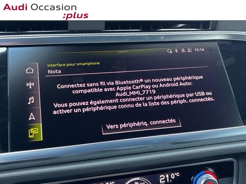 Voitures occasions Audi Q3 Sportback S line Clermont-Ferrand