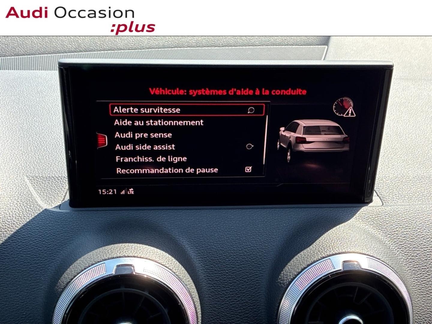 Voitures occasions Audi Q2 S line Plus Clermont-Ferrand