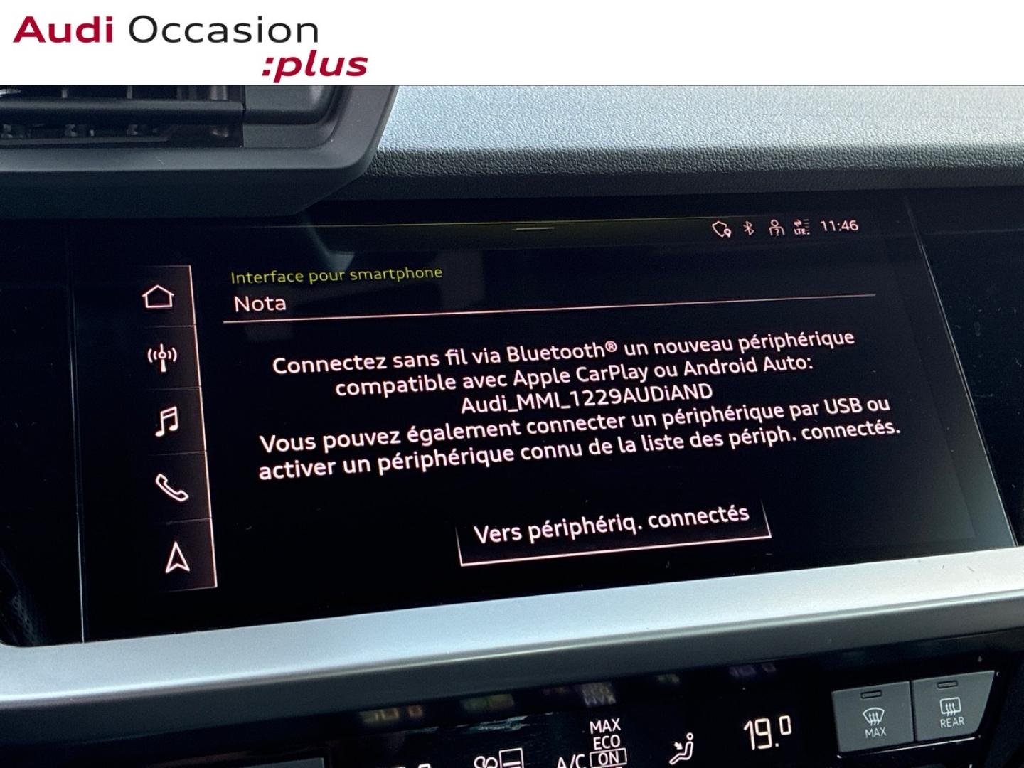 Voitures occasions Audi A3 Sportback S line Clermont-Ferrand