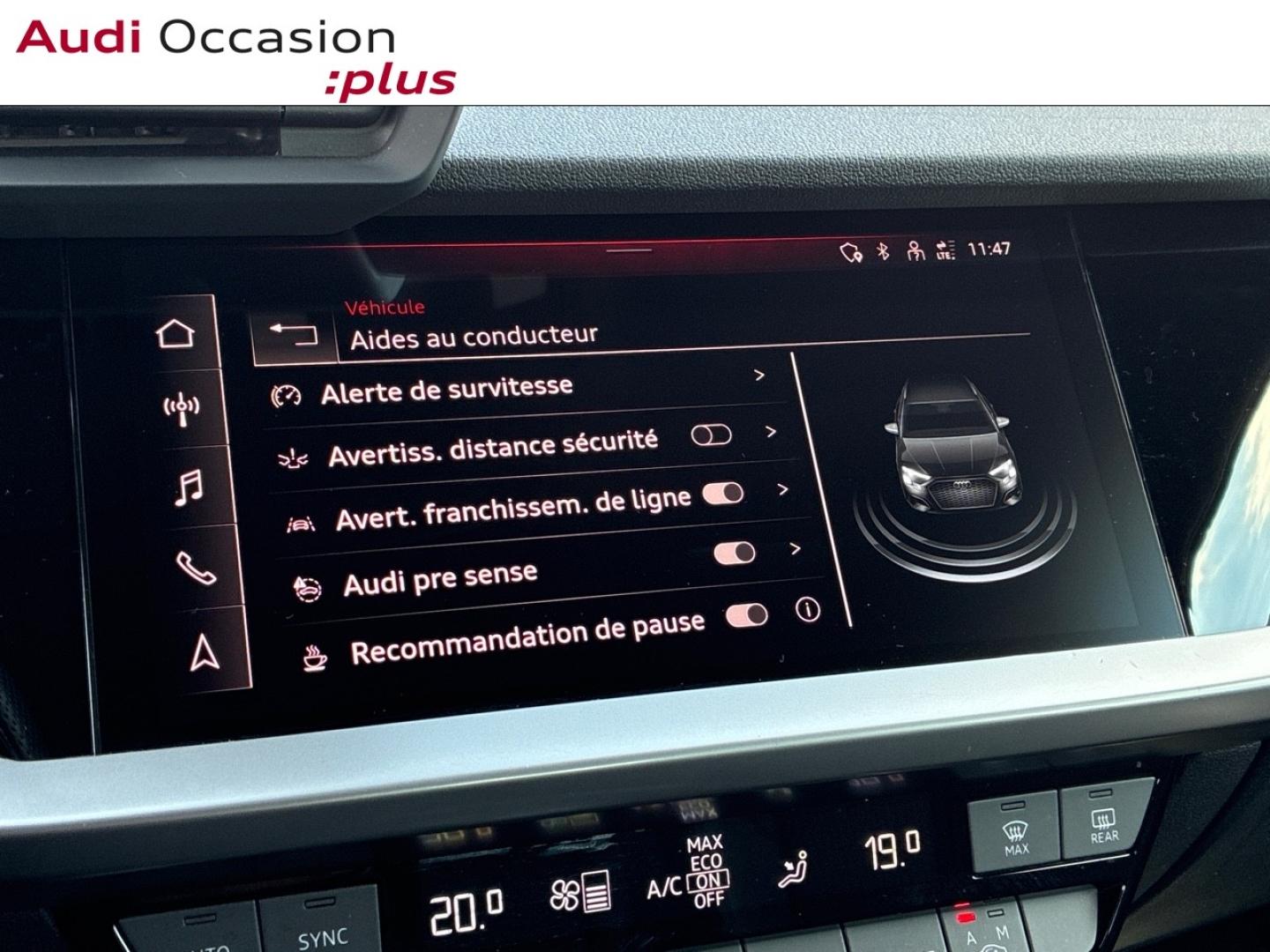 Voitures occasions Audi A3 Sportback S line Clermont-Ferrand