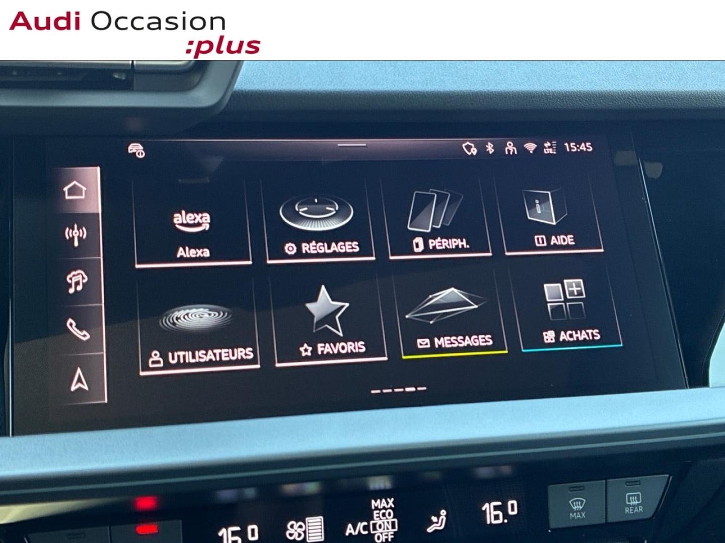 Voitures occasions Audi A3 Sportback S line Clermont-Ferrand