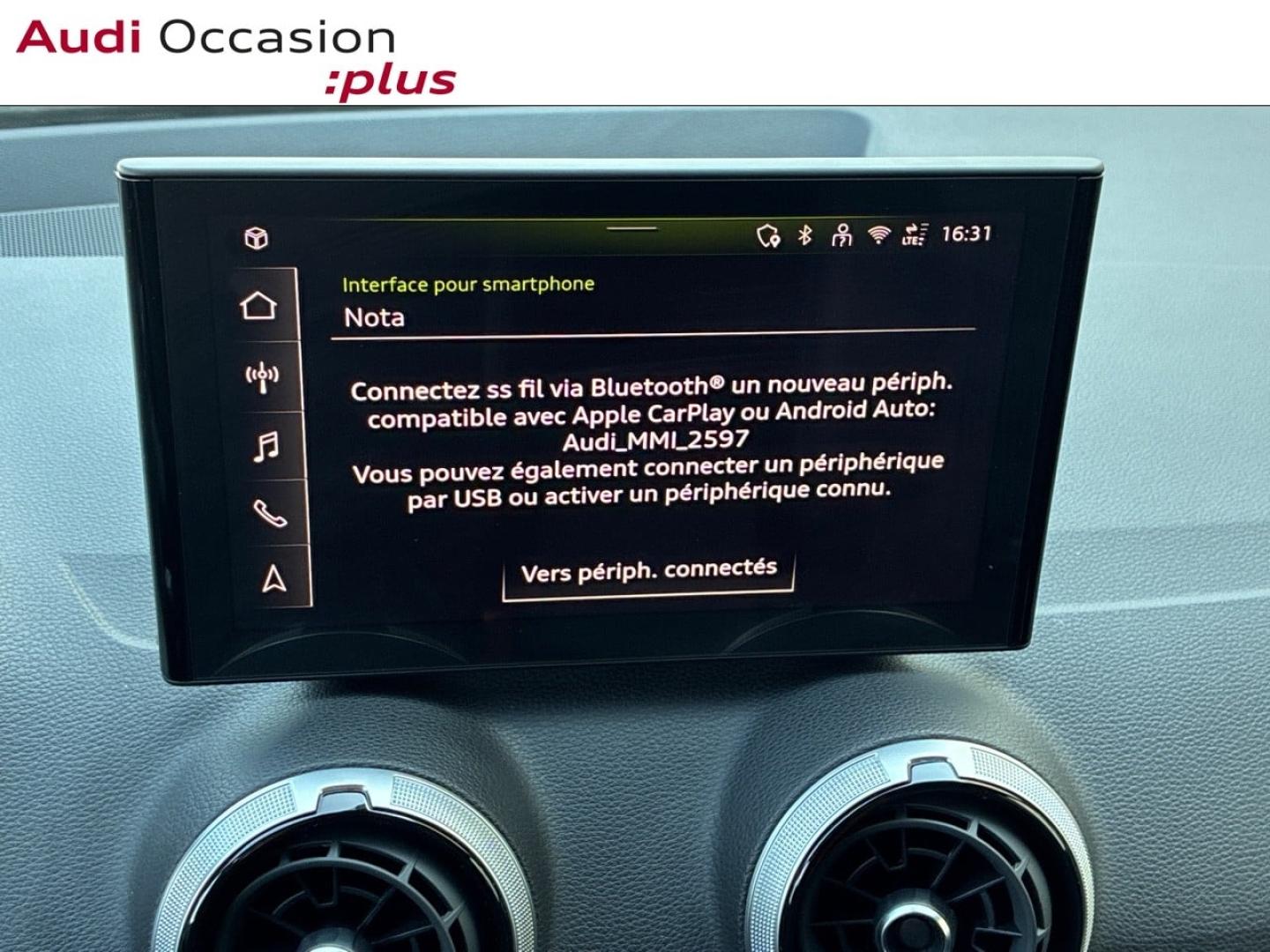 Voitures occasions Audi Q2 S line Plus Clermont-Ferrand