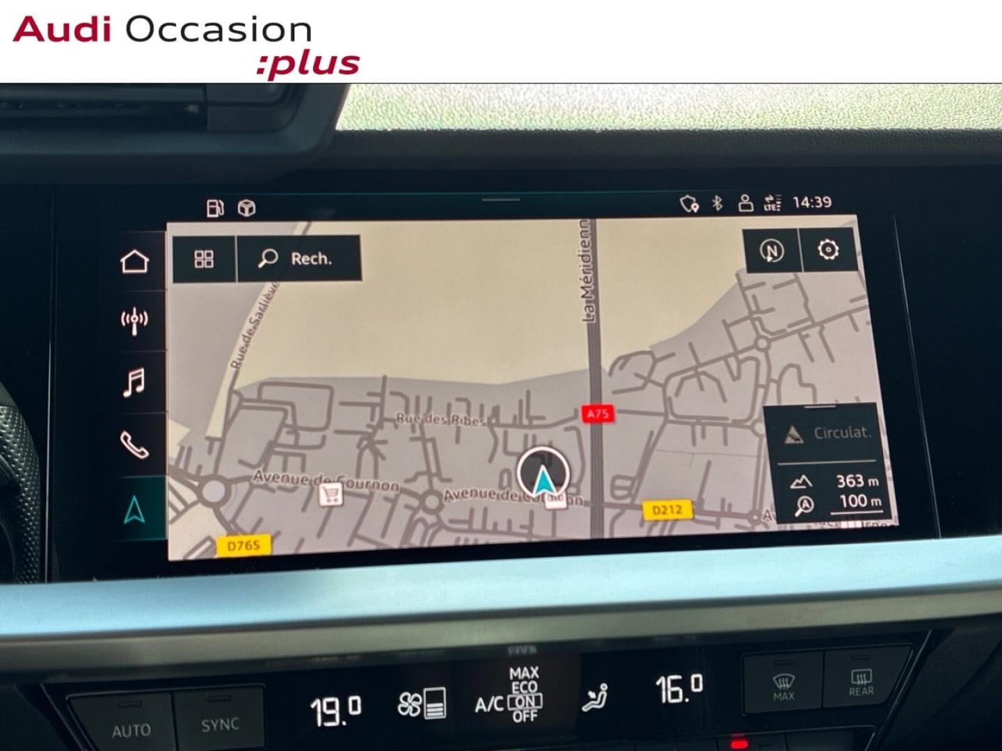 Voitures occasions Audi A3 Sportback S line Clermont-Ferrand