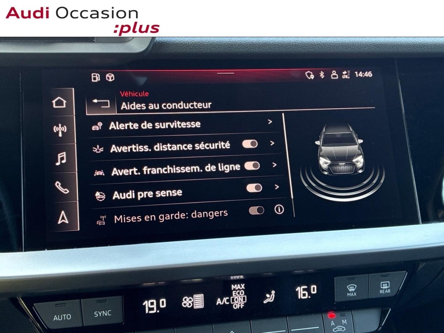 Voitures occasions Audi A3 Sportback S line Clermont-Ferrand