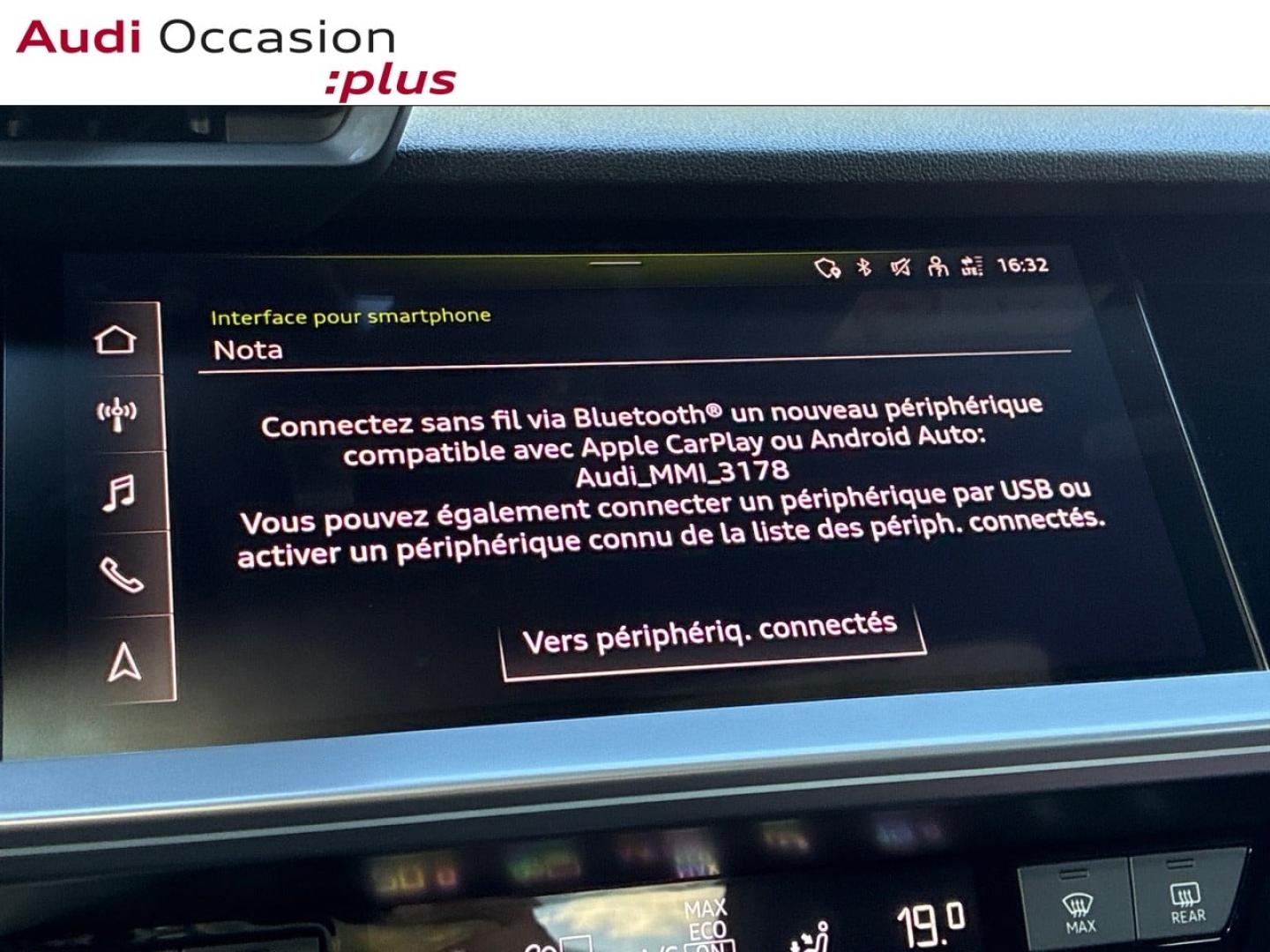 Voitures occasions Audi A3 Sportback S line Clermont-Ferrand