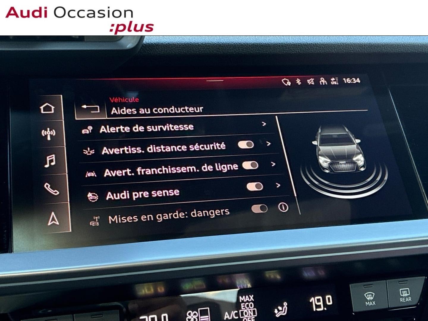 Voitures occasions Audi A3 Sportback S line Clermont-Ferrand