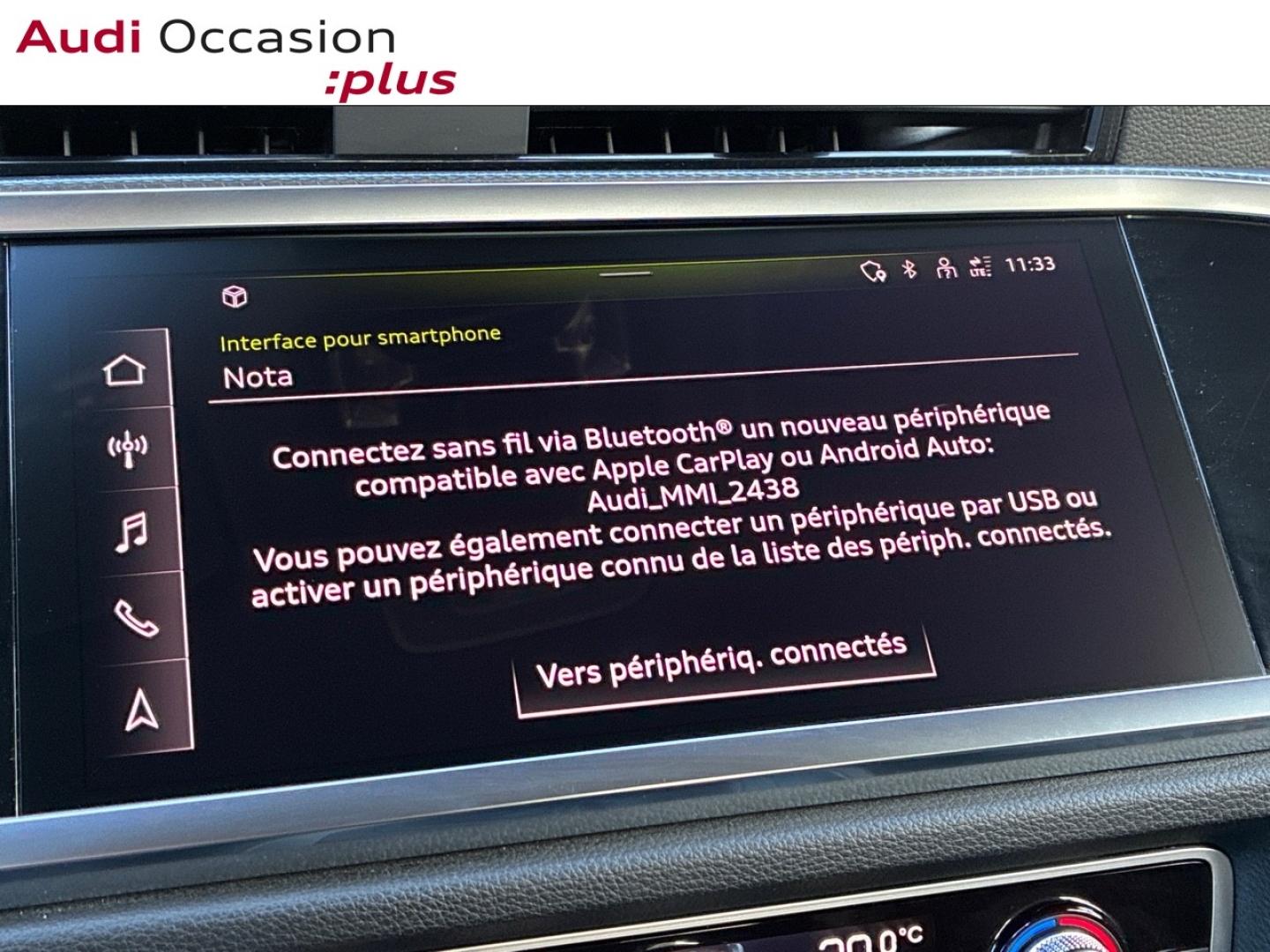 Voitures occasions Audi Q3 Sportback S line Clermont-Ferrand