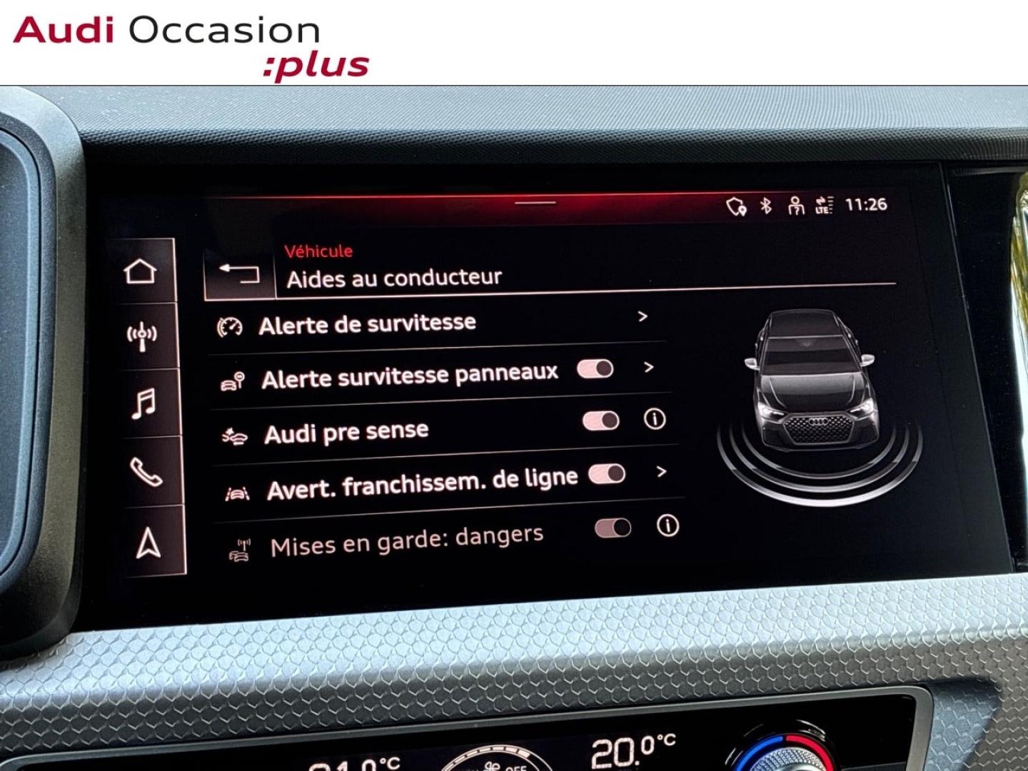 Voitures occasions Audi A1 Sportback S line Clermont-Ferrand