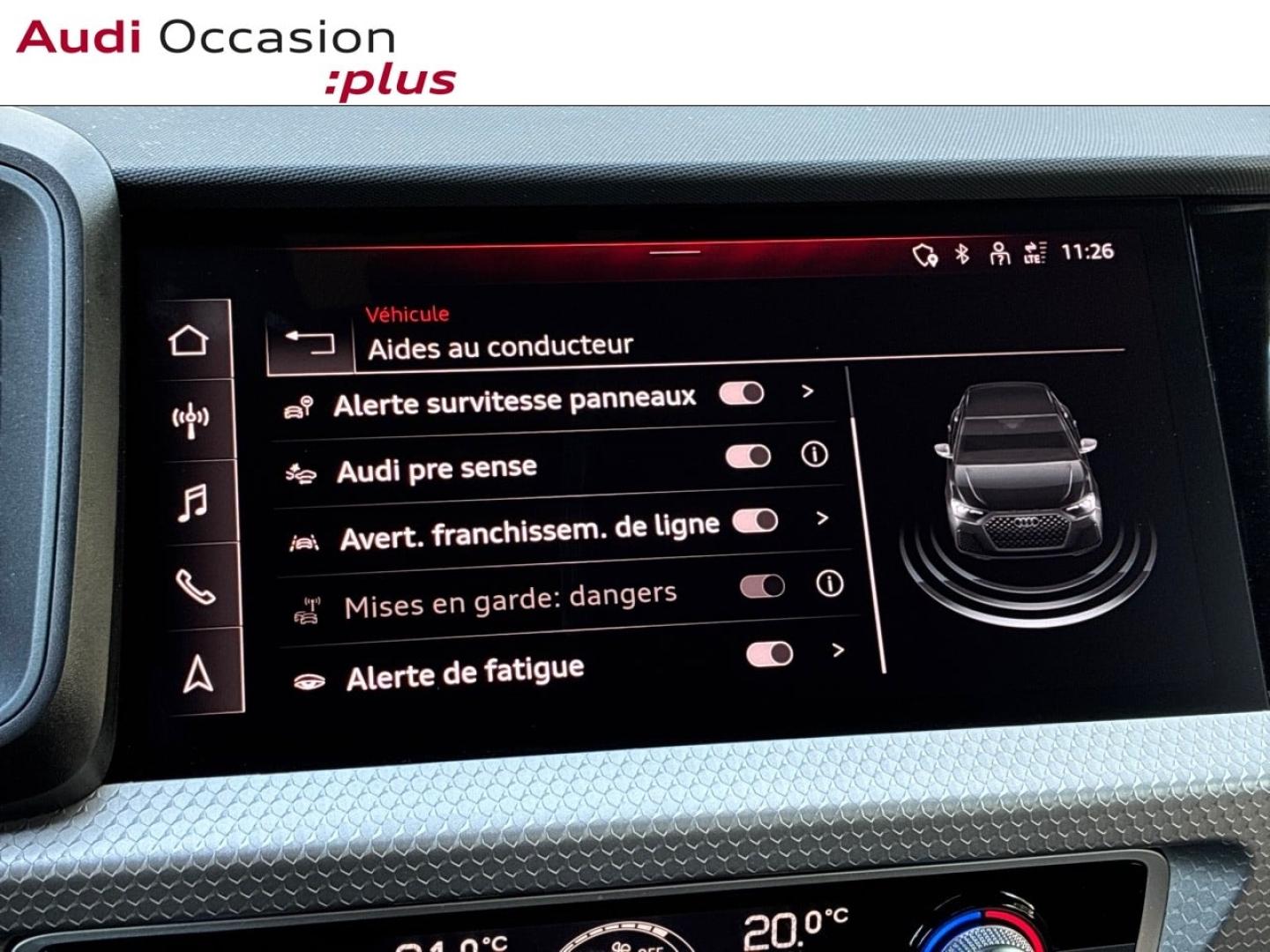 Voitures occasions Audi A1 Sportback S line Clermont-Ferrand